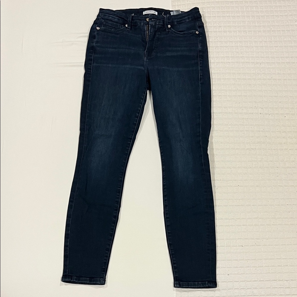 Good American Dark Blue Skinny Jeans